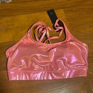 Strappy Bra Moonstone in sunset mauve